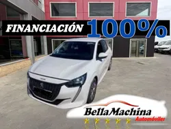 Blanco Usado 2021 Peugeot 208 Active Utilitario | 11.750 € (Precio justo)