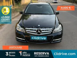 Negro Usado 2013 Mercedes C180 Familiar | 9190 € (Buen precio)