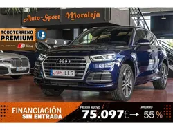 Azul Usado 2020 Audi Q5 S-Line SUV | 30.900 € (Super precio)