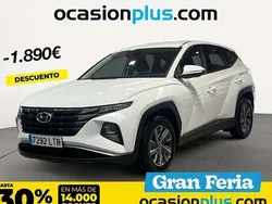 Blanco Usado 2021 Hyundai Tucson SUV | 18.900 € (Precio justo)