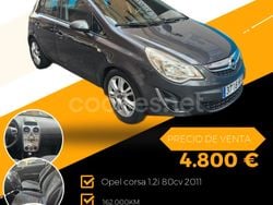Gris / plata Usado 2011 Opel Corsa Essentia Berlina | 4800 € (Precio justo)