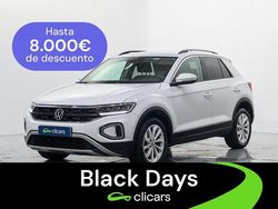 Blanco Usado 2023 VW T-Roc Life SUV | 20.190 € (Precio justo)