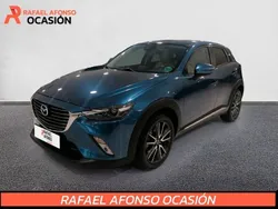 Azul Usado 2017 Mazda CX-3 Luxury SUV | 13.900 € (Precio justo)