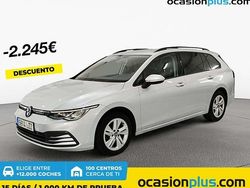 Plateado Usado 2021 VW Golf VIII Life Familiar | 15.446 € (Super precio)