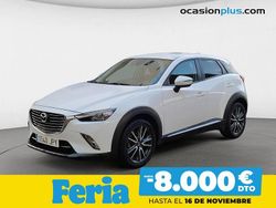 Blanco Usado 2016 Mazda CX-3 Luxury SUV | 14.900 € (Precio justo)