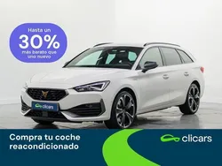 Blanco Usado 2021 Cupra Leon VZ Familiar | 24.490 € (Precio justo)
