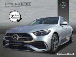 Plata hightech Usado 2024 Mercedes C300e AMG line Familiar | 52.950 € (Precio justo)