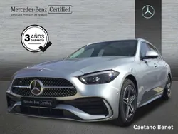 Plateado Usado 2024 Mercedes C300e Familiar | 58.900 €