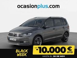 Gris Usado 2016 VW Touran Advance Monovolumen | 17.450 € (Precio justo)