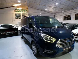 Azul Usado 2022 Ford Tourneo Custom Titanium Monovolumen | 25.990 € (Precio justo)