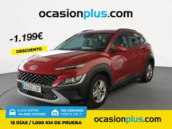 Rojo Usado 2021 Hyundai Kona SUV | 13.190 € (Precio justo)