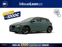 Azul Usado 2023 Hyundai i20 Berlina | 15.985 € (Precio justo)