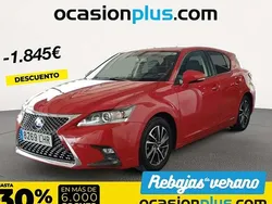 Rojo Usado 2020 Lexus CT200h Business Edition Utilitario | 18.455 € (Precio justo)