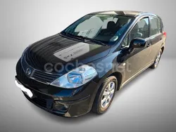 Negro Usado 2008 Nissan Tiida Tekna Berlina | 4490 €