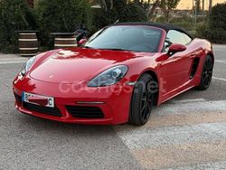 Rojo Usado 2017 Porsche 718 Boxster Descapotable | 59.499 € (Precio justo)
