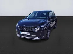 Negro Usado 2021 Peugeot 3008 Active Monovolumen | 21.200 € (Un poco caro)