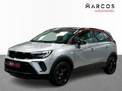 Gris / plata (tela banda negro roj o) Usado 2022 Opel Crossland GS Line SUV | 15.900 € (Un poco caro)