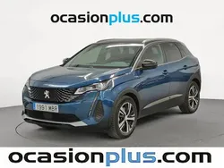 Azul Usado 2022 Peugeot 3008 GT SUV | 24.455 € (Precio justo)
