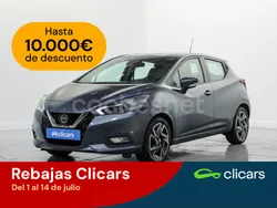 Gris / plata Usado 2021 Nissan Micra Acenta Utilitario | 12.990 € (Precio justo)