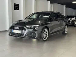 Gris Usado 2021 Audi A3 Sportback e-tron S-Line Berlina | 28.900 € (Precio justo)