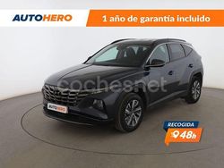 Gris Usado 2021 Hyundai Tucson SUV | 24.599 € (Un poco caro)