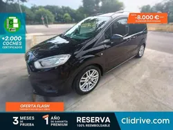 Negro Usado 2021 Ford Tourneo Courier Titanium Monovolumen | 14.990 € (Precio justo)