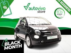 Negro Usado 2019 Fiat 500 Lounge Descapotable | 10.500 € (Precio justo)