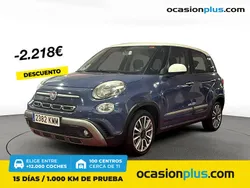 Azul Usado 2018 Fiat 500L Cross Monovolumen | 11.450 € (Precio justo)