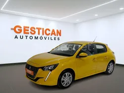 Amarillo Usado 2022 Peugeot 208 Active Utilitario | 11.990 € (Buen precio)