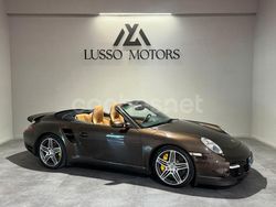 Marrón Usado 2010 Porsche 911 Turbo Cabriolet Descapotable | 92.900 €