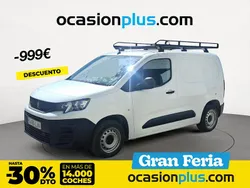 Blanco Usado 2020 Peugeot Partner Monovolumen | 10.490 € (Precio justo)