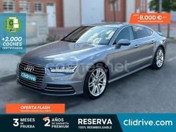 Gris / plata Usado 2014 Audi A7 Sportback S-Line Utilitario | 18.990 € (Super precio)