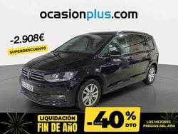 Negro Usado 2022 VW Touran Advance Monovolumen | 26.390 € (Precio justo)