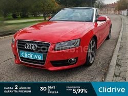 Rojo Usado 2011 Audi A5 Cabriolet Premium Descapotable | 10.590 € (Precio justo)