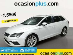 Blanco Usado 2019 Seat Leon ST FR Familiar | 15.864 € (Precio justo)