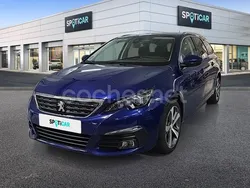 Azul Usado 2018 Peugeot 308 Allure Familiar | 11.400 € (Precio justo)
