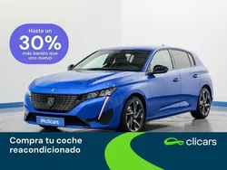 Azul Usado 2022 Peugeot 308 Allure Berlina | 18.490 € (Precio justo)