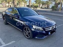 Azul Usado 2016 Mercedes C200 Berlina | 20.500 € (Buen precio)