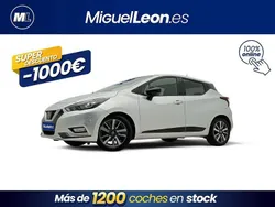 Gris Usado 2021 Nissan Micra Acenta Utilitario | 14.485 € (Caro)