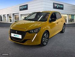 Amarillo Usado 2022 Peugeot 208 Allure Utilitario | 13.495 € (Precio justo)