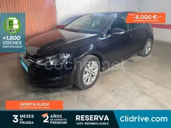 Negro Usado 2015 VW Golf VII Business Berlina | 12.290 € (Buen precio)