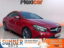 Rojo Usado 2017 Mercedes CLA180 Berlina | 18.490 € (Buen precio)