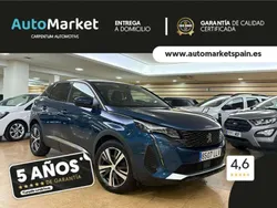Azul Usado 2021 Peugeot 3008 Allure SUV | 15.900 € (Buen precio)