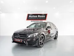 Negro Usado 2017 Mercedes C220 Avantgarde Familiar | 23.990 € (Precio justo)