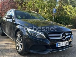 Negro Usado 2019 Mercedes C200 Familiar | 24.000 € (Precio justo)