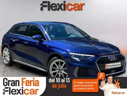 Azul Usado 2023 Audi A3 Sportback S-Line Berlina | 25.590 € (Buen precio)
