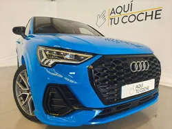 Azul Usado 2022 Audi Q3 Sportback S-Line SUV | 37.900 € (Precio justo)