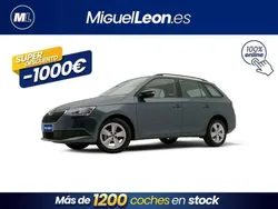 Gris Usado 2019 Skoda Fabia Ambition Familiar | 9485 € (Precio justo)