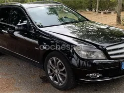 Negro Usado 2008 Mercedes C320 Avantgarde Familiar | 7999 € (Buen precio)
