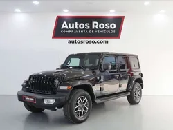 Gris Usado 2023 Jeep Wrangler Sahara SUV | 48.490 €